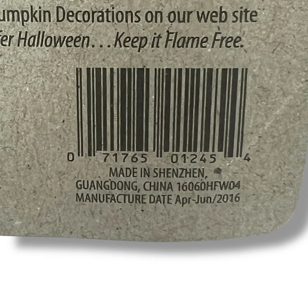 NEW Pumpkin‎ Pro Green Flashing Eyeballs Halloween Pumpkin Decoration